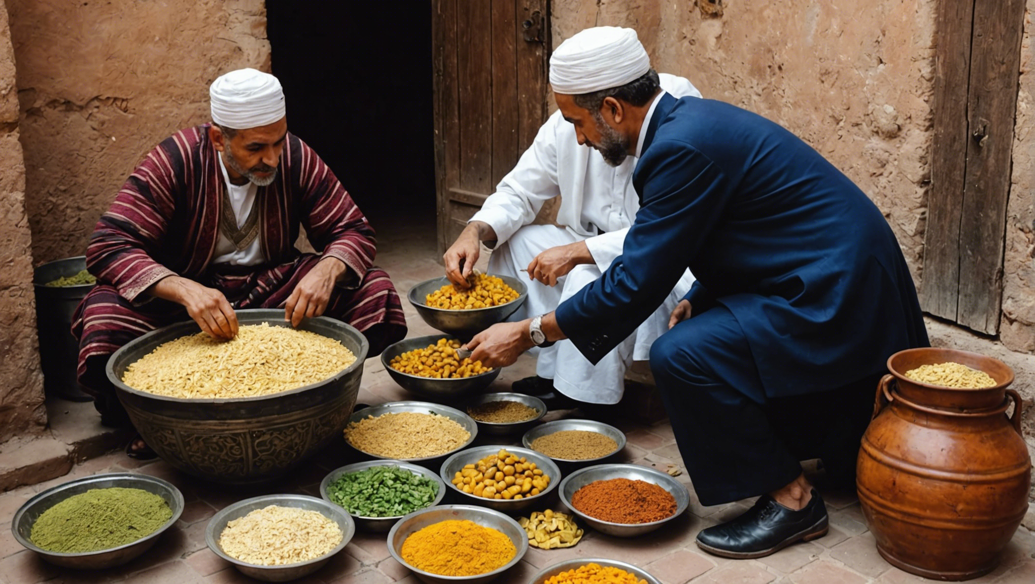 découvrez les étapes de préparation pour réaliser un délicieux sellou traditionnel marocain, une douceur incontournable de la cuisine marocaine.