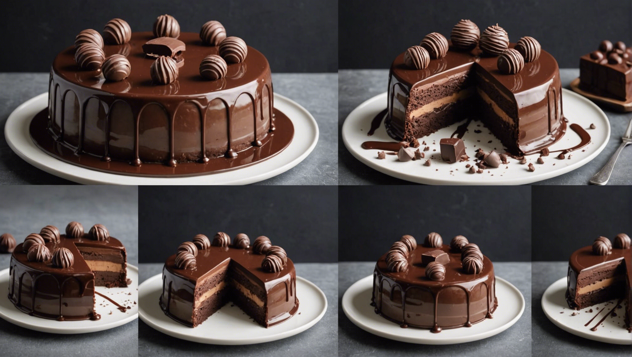 découvrez les étapes pour réaliser un entremets gourmand aux trois chocolats et régalez-vous avec cette délicieuse recette.