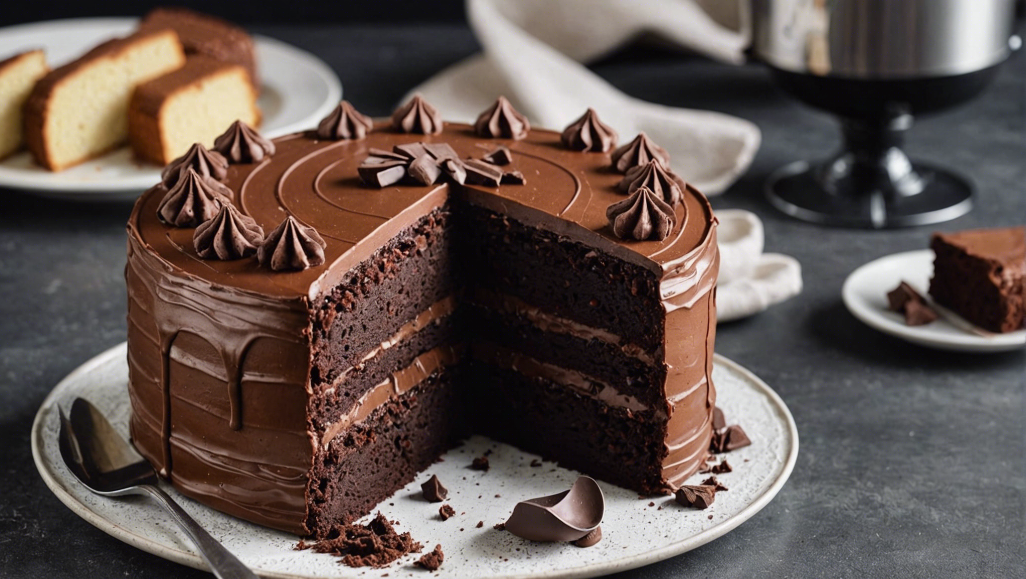 découvrez les astuces et secrets pour réaliser un délicieux gâteau au chocolat avec votre thermomix. recette inratable et pleine de saveurs à découvrir.