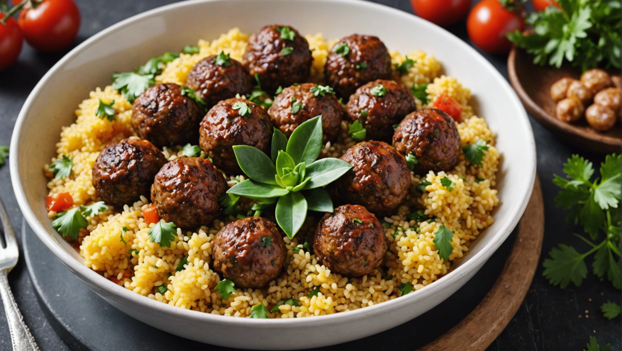 découvrez les astuces et les secrets pour préparer un délicieux couscous garni de boulettes et de kefta et régalez votre famille et vos amis.