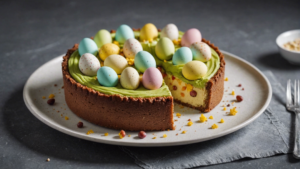 découvrez la recette du nid de pâques au thermomix, un dessert délicieux et original à déguster en famille pour les fêtes de pâques.
