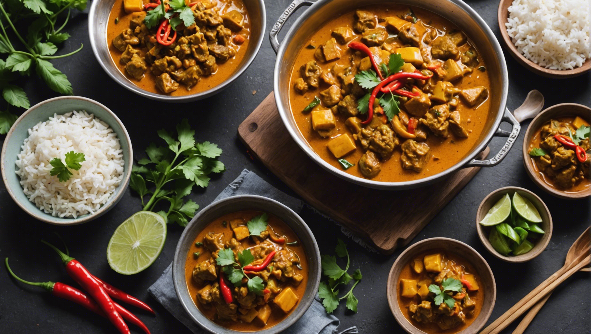 découvrez les secrets de la cuisine thaïlandaise avec les saveurs épicées du curry, du piment et des recettes exotiques. apprenez à maîtriser ces ingrédients emblématiques pour créer des plats authentiques et délicieux.