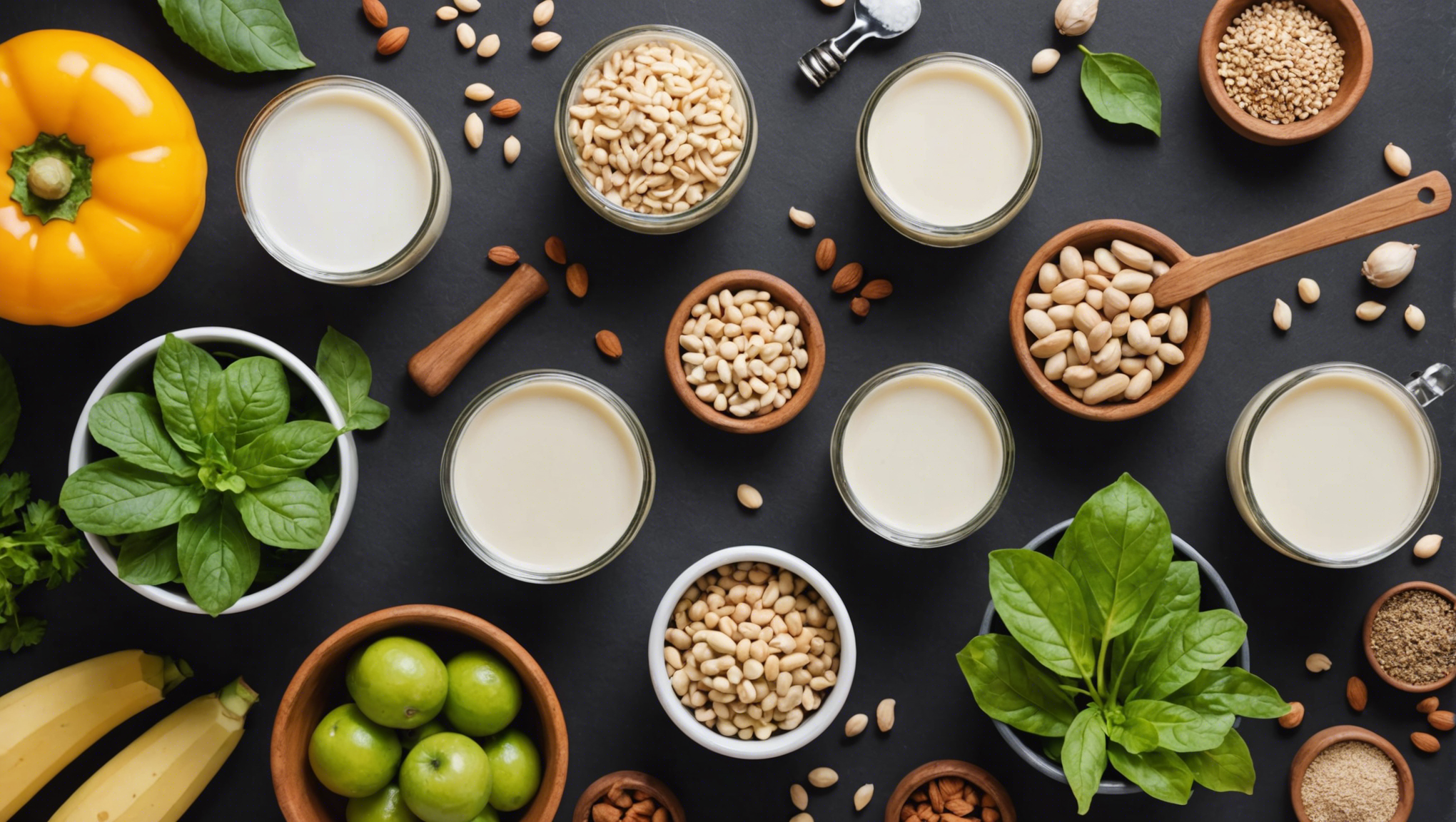 découvrez les secrets des alternatives végétales aux produits laitiers et adoptez une alimentation plus saine et respectueuse de l'environnement.