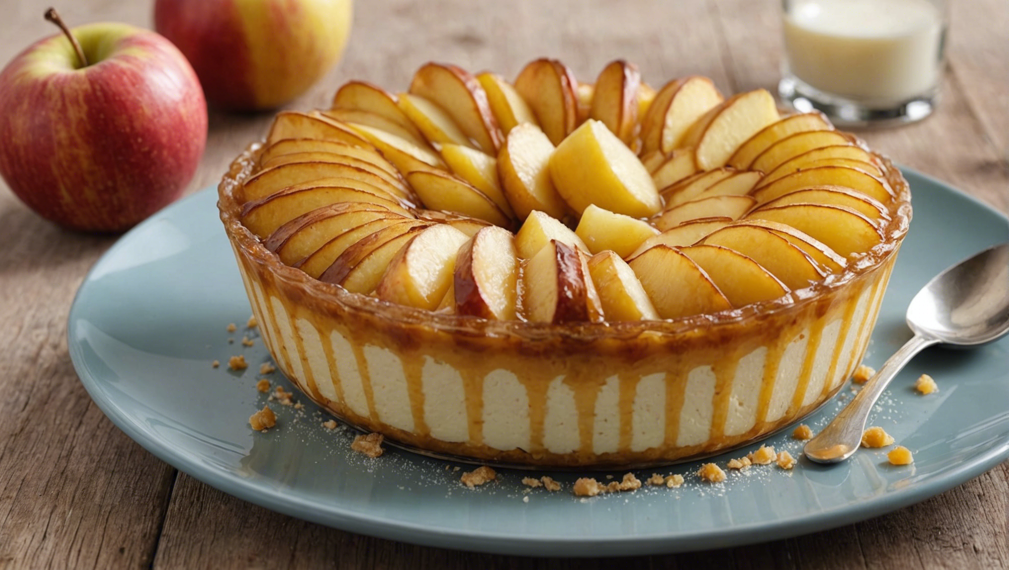 découvrez comment préparer rapidement un délicieux dessert de pomme au four avec cette recette express.