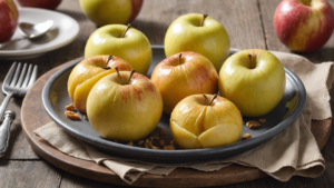 découvrez la recette express pour réaliser un délicieux dessert de pomme au four en quelques minutes. facile et délicieux !
