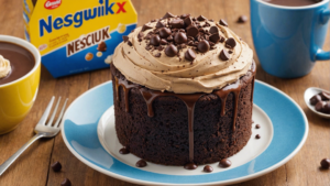 découvrez une recette facile pour préparer un délicieux mug cake au nesquik en quelques minutes. un dessert gourmand et rapide à réaliser!