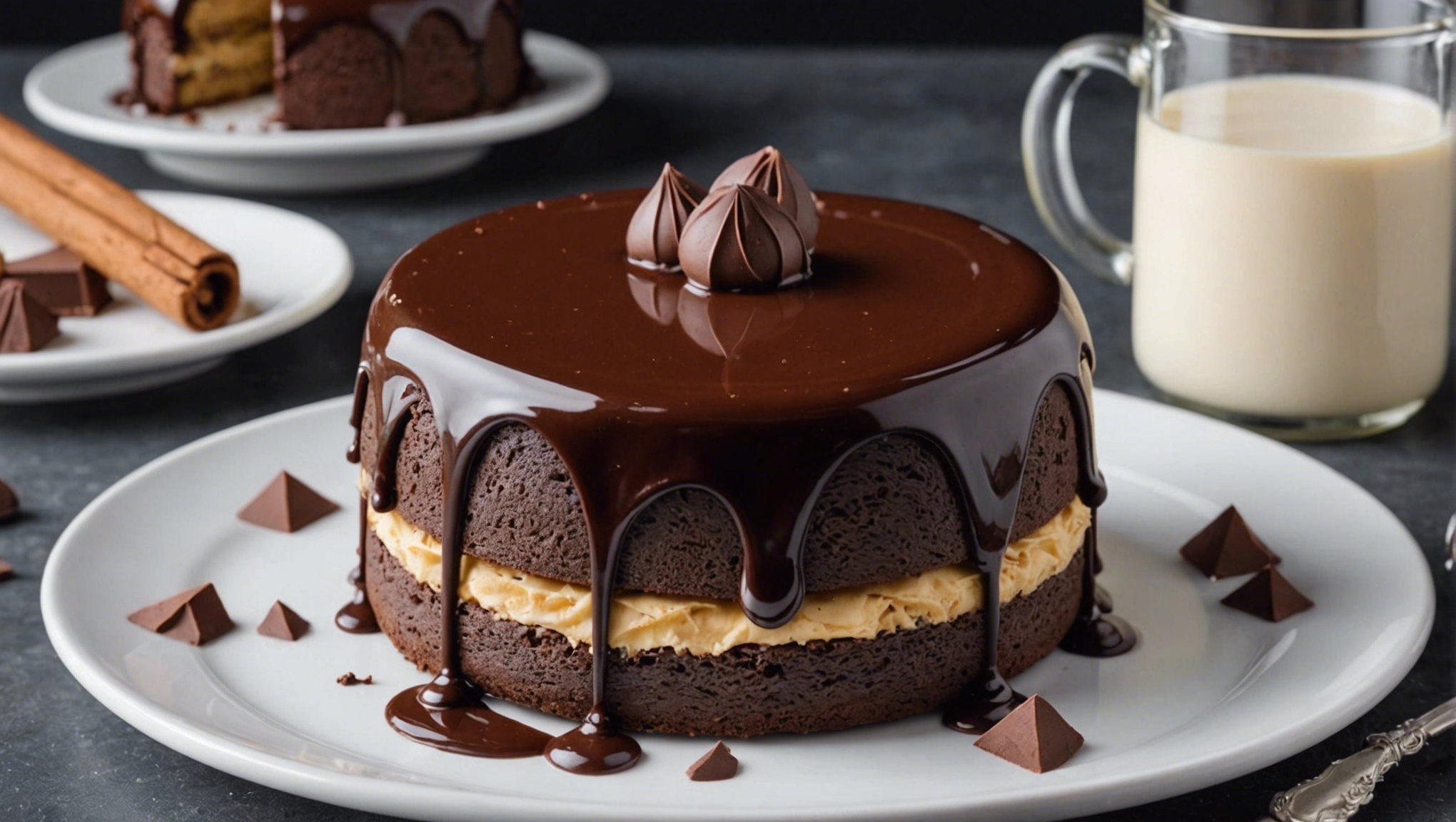 découvrez comment préparer une délicieuse ganache au chocolat au lait pour rendre vos desserts encore plus savoureux grâce à cette recette facile.