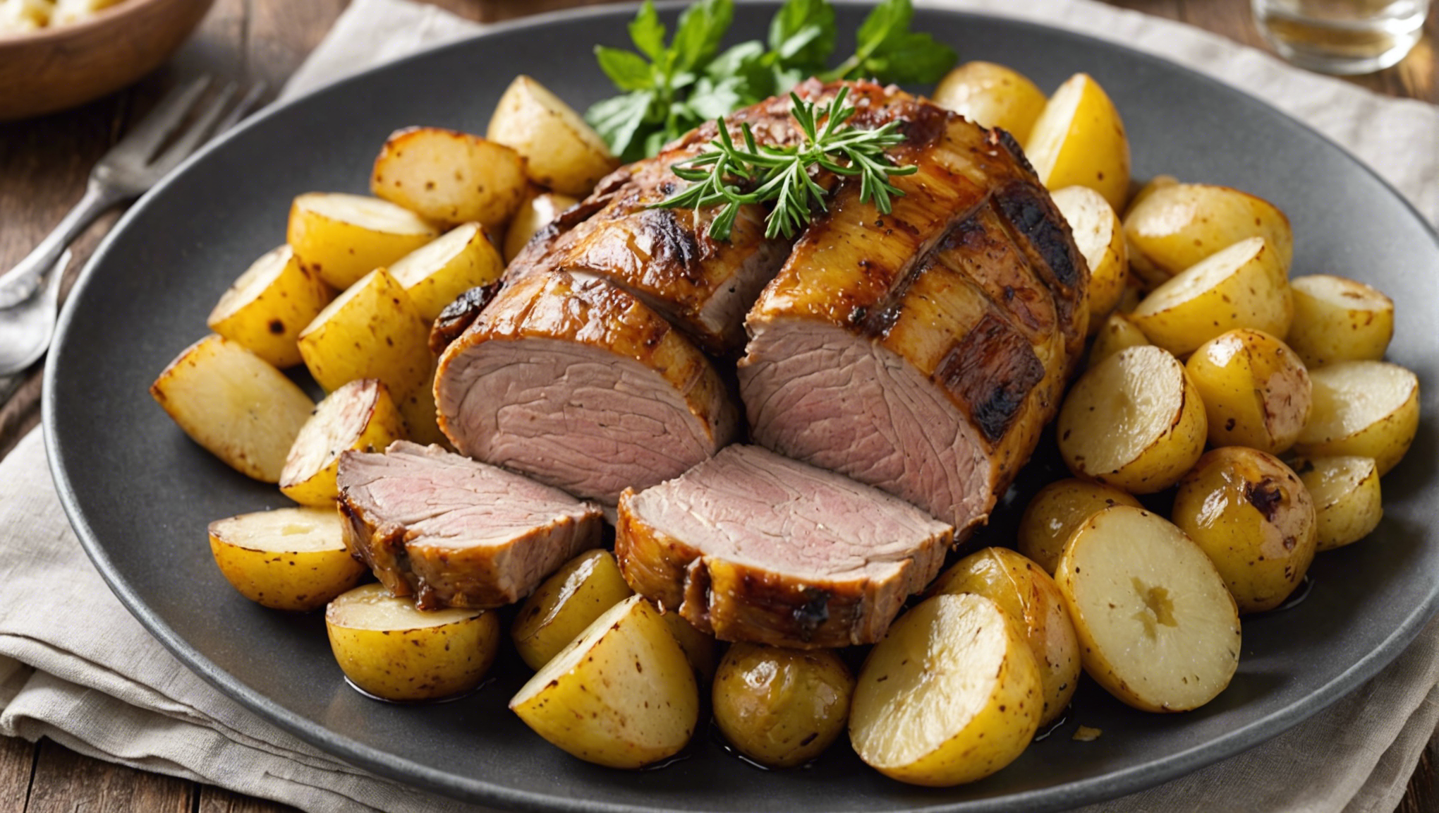 découvrez une délicieuse recette de jarret de porc et pommes de terre savoureux préparée facilement avec le cookeo. un plat réconfortant à déguster en famille ou entre amis.