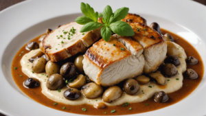 découvrez une recette facile de lapin mijoté dans une sauce onctueuse au vin blanc, crème fraîche et champignons. un délice à savourer en famille ou entre amis !