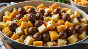découvrez une recette facile de pommes de terre, saucisses knacki et cheddar à réaliser en un tour de main avec votre cookeo. un plat savoureux et réconfortant à déguster en famille.