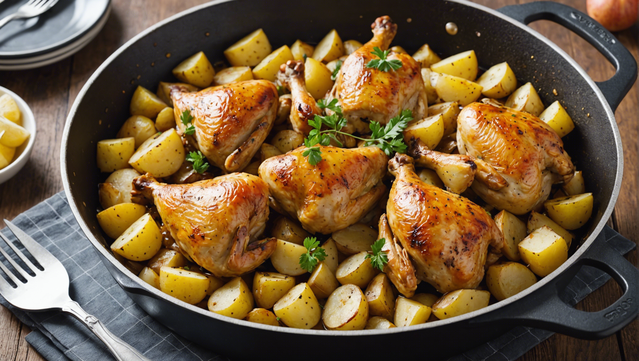 découvrez une recette facile pour cuisiner des aiguillettes de poulet et des pommes de terre avec le cookeo. un plat délicieux et rapide à préparer pour vos repas en famille ou entre amis.