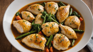 découvrez une recette facile pour réaliser des paupiettes de poulet avec le cookeo. succombez à cette préparation savoureuse et simplifiée grâce à cette recette express.