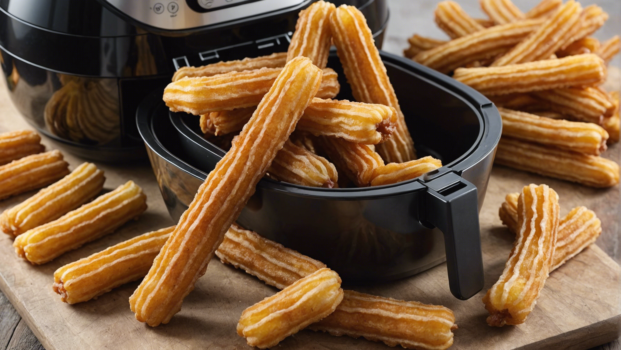 découvrez comment réaliser facilement des churros espagnols croustillants à l'aide d'un airfryer. une recette simple et délicieuse à savourer en quelques étapes seulement.
