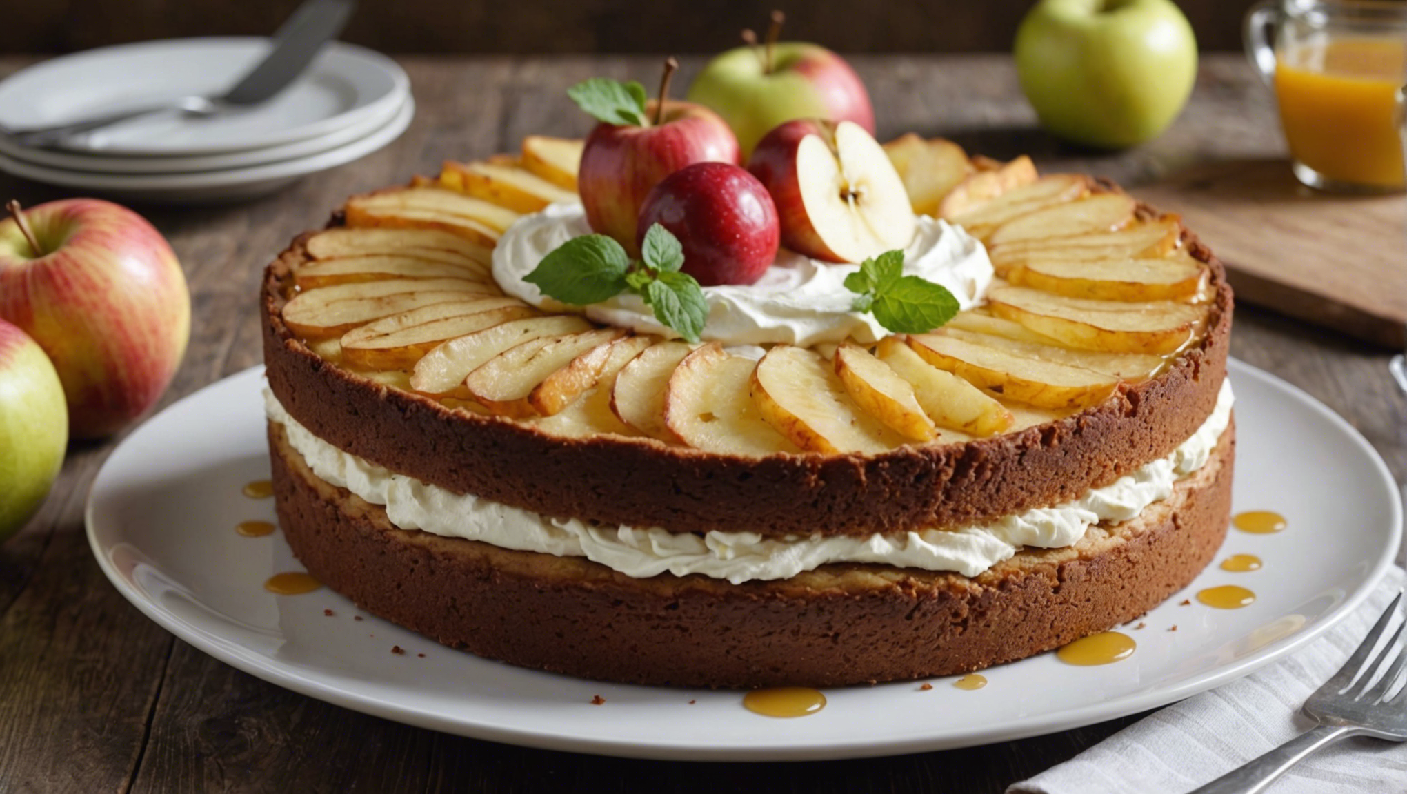 découvrez comment préparer un délicieux gâteau à la pomme et au mascarpone grâce à notre recette gourmande. simple et savoureux, ce dessert ravira vos papilles !