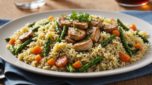 découvrez la recette traditionnelle du riz au gras, transmise par ma grand-mère, pour un plat délicieux et plein de saveurs.